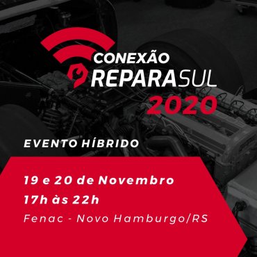 Conexão Reparasul: 1º evento híbrido da cadeia automotiva acontecerá em novembro